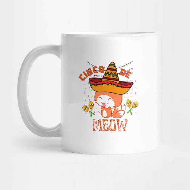 Cinco De Meow - Funny Mom Quotes by AE Desings Digital